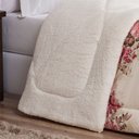 Ver imagem 2 de Coberdrom Casal King Winter 100% Algodão 01 Peça - Floral Vermelho