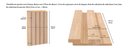 Ver imagem 7 de Painel Ripado de Madeira MDF 270CMX1,5CMX6CM Roble Natural Bege/Marrom Casablanca