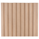 Ver imagem 2 de Painel Ripado de Madeira Mdf 270cmx1,5cmx6cm Roble Natural Casablanca
