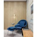 Ver imagem 3 de Painel Ripado de Madeira Mdf 270cmx1,5cmx6cm Roble Natural Casablanca