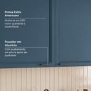 Ver imagem 5 de Armário Aéreo Planejado Duplo 120cm Soho CabeCasa MadeiraOriginals Branco/Azul
