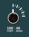 Ver imagem 2 de Takywep Urna de Café 10l Aço Inox 1500w 65 Xícaras Prata