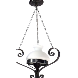Lustre Tribal Artesanal Para Sala Quarto Ø 16cm - SAT Serralheria Artística Tarcizo Artístico Curvo - 3