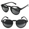 Oculos Sol Masculino Verão Proteção Uv Casual Vintage + Case Preto Black Piano Acetato Presente - 4