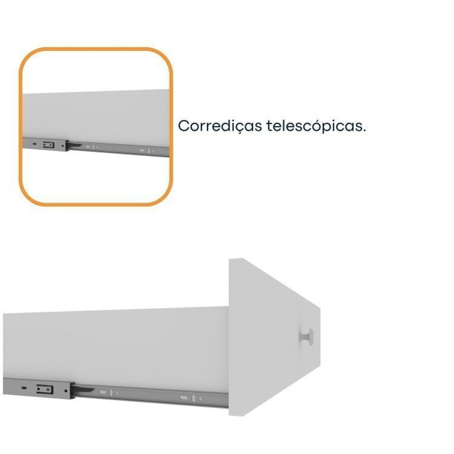 Quarto Completo Guarda Roupa 3 Portas Cama Casal e Mesa de Cabeceira 3 Gavetas Milão  - 10