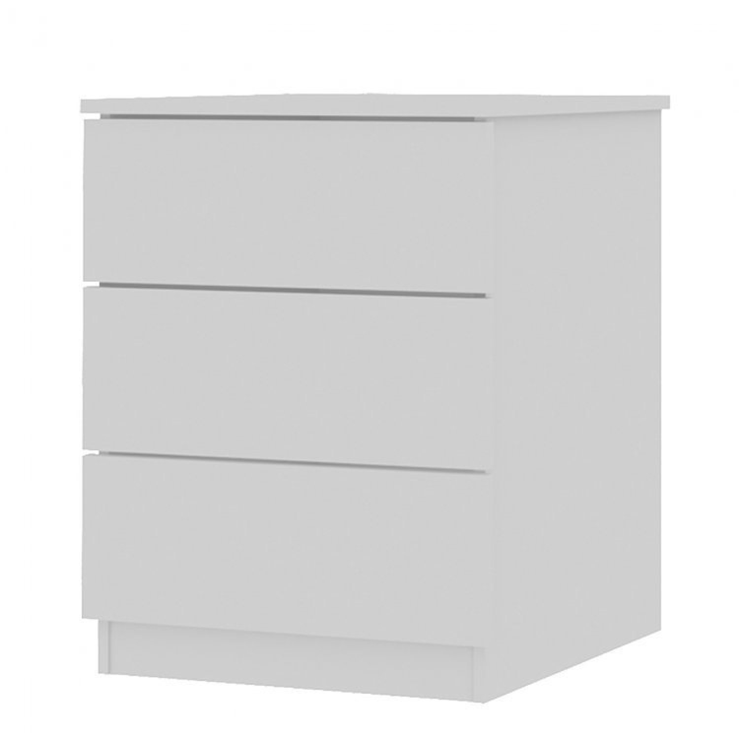 Quarto Completo Guarda Roupa 3 Portas Cama Casal e Mesa de Cabeceira 3 Gavetas Milão  - 14