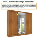 Ver mais imagens de Quarto Adulto Completo Guarda Roupa 3 Portas com Cama Casal e Mesa de Cabeceira Milão