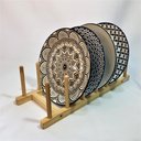 Ver imagem 2 de Suporte de Pratos em madeira