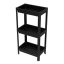 Ver imagem 1 de Estante Multiuso Base 3 Prateleiras Preto