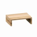 Ver imagem 3 de Suporte Monitor Mesa de Escritório 30cm X 22cm 100% Mdf F5 Cor:macadâmia