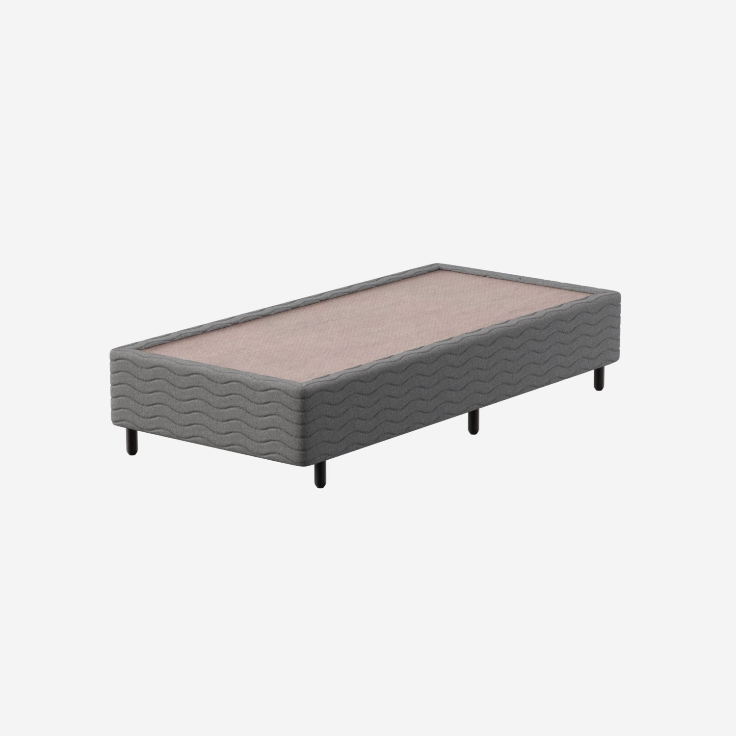 Base Box Solteiro 26cmx88cmx188cm Poliéster Prodormir - 1