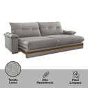 Ver imagem 7 de Sofá Avalon 02 Módulos de 100cm Br25cm Meu Sofá Online