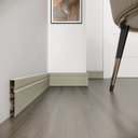 Ver imagem 3 de Rodapé de PVC Frisado Acqua New 10CMX15MMX2,40m Rende 14,40m Cinza/Itália Eucafloor
