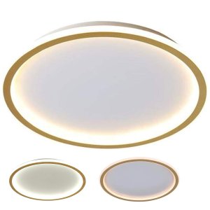 Lustre Plafon 3 em 1 Led Minimalista Moderno Residencial Comercial Iluminaçao Ambiente