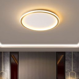 Lustre Plafon 3 em 1 Led Minimalista Moderno Residencial Comercial Iluminaçao Ambiente - 10