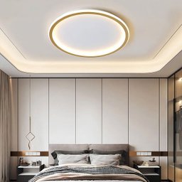 Lustre Plafon 3 em 1 Led Minimalista Moderno Residencial Comercial Iluminaçao Ambiente - 4