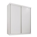 Ver mais imagens de Guarda Roupa Casal 2 Portas de Correr 3 Gavetas Portugal sem Espelho - Mais Móveis Cor Branco