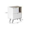 Ver imagem 4 de Gabinete com Pés para Banheiro sem Cuba Nordic Branco/Argento