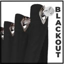 Ver imagem 4 de Cortina Pé Direito Blackout C/voal 5,00 X 4,30 Lea Preto