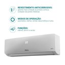 Ver imagem 7 de Ar Condicionado Split Philco Hi Wall Inverter 24.000 Btu/h Frio Monofásico Branco Pac24fb 220v