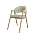 Ver imagem 1 de Cadeira Mesa de Jantar Suellen Estofada Reforçada - Balaqui Cor:bege