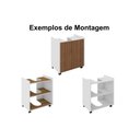 Ver imagem 3 de Gabinete Armário Banheiro Pia de Coluna Eccos Potenza Branco/ripado