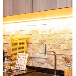 Perfil Alumínio Embutir Led Gesso Marcenaria Slim Branco 2m Woodglass Embutir branco 2m - 7