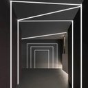 Ver mais imagens de Perfil Alumínio Embutir Led Gesso Marcenaria Slim Branco 2m Woodglass Embutir Branco 2m