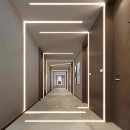 Perfil Alumínio Embutir Led Gesso Marcenaria Slim Branco 2m Woodglass Embutir branco 2m - 13