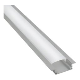 Perfil Alumínio Embutir Led Gesso Marcenaria Slim Branco 2m Woodglass Embutir Branco 2m - 7