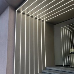 Perfil Alumínio Embutir Led Gesso Marcenaria Slim Branco 2m Woodglass Embutir branco 2m - 5