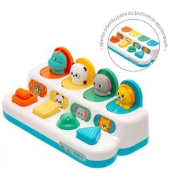 Brinquedo Interativo Pop-up Zoo - Buba - 3
