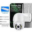 Ver imagem 6 de 4 Cameras sem Fio Nvr Dvr Microfone Alto Falante Visao Noturna Infravermelho Led App Celular Seguran