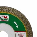 Ver imagem 4 de Kit 40 Discos Prando Porcelanato Tubarão 110 X 10 Mm