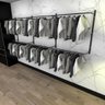 Arara de Roupas Closet Quarto com 10 Peças Cremalheira 300x100 Cm Cor Preto Modelo Clst1b362 - 1