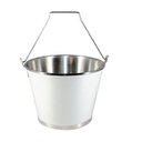 Ver imagem 1 de Balde Gelo Cerveja C/ Alça Alumínio Profissional Branco 9l