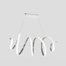 Lustre Pendente Moderno Ondular Espiral Led 50w 4000k Bivolt 6013 - 1