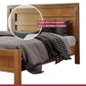 Cama Casal Laguna 140cm Nogueira Josandro:amêndoa Mel - 6