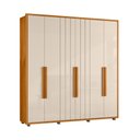 Ver imagem 4 de Guarda Roupa Veronese 6 Portas 4 Gavetas Cinamomo Off White Madetec