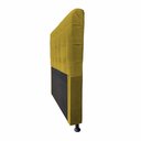 Ver imagem 3 de Cabeceira Dama 1,40 Cm Cama Box Casal Suede Amarelo