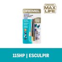 Ver imagem 2 de Ponta de Esculpir/gravar Dremel Max Life 115hp - 26150115ha000 - Dremel Ponta de Esculpir Dremel Max
