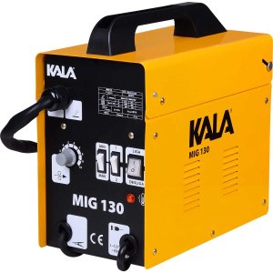 Máquina de Solda com Tocha Mig130 26A 100A 33Kva Kala