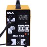 Máquina de Solda com Tocha Mig130 26A 100A 33Kva Kala - 3