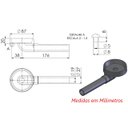 Ver imagem 3 de Queimador Alta Pressão Fogão Industrial de Ferro N03 8,7cm