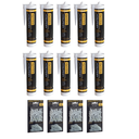 Ver imagem 1 de Kit Cola Rodape Branco (400G) Arquitech ( 07colas + 04 Bucha)
