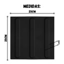 Ver imagem 2 de 16 Pçs Piso Tátil Pvc Anlik Solucoes Alerta Direcional Preto:direcional