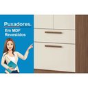 Ver imagem 7 de Quarto Completo Casal Guarda Roupa 6PTAS Colombo + Cômoda Master Areia S. Andirá