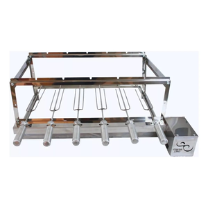 Churrasqueira Gira Grill 6 Espetos Inox
