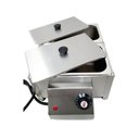 Ver imagem 3 de Derretedeira Chocolate Multiuso Inox 2 Cubas 5kg 1000w 110v