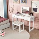 Ver imagem 7 de Pufe Banqueta Baixa Banco Estofado Mdf Luanda Quarto Luxo Fenix:branco